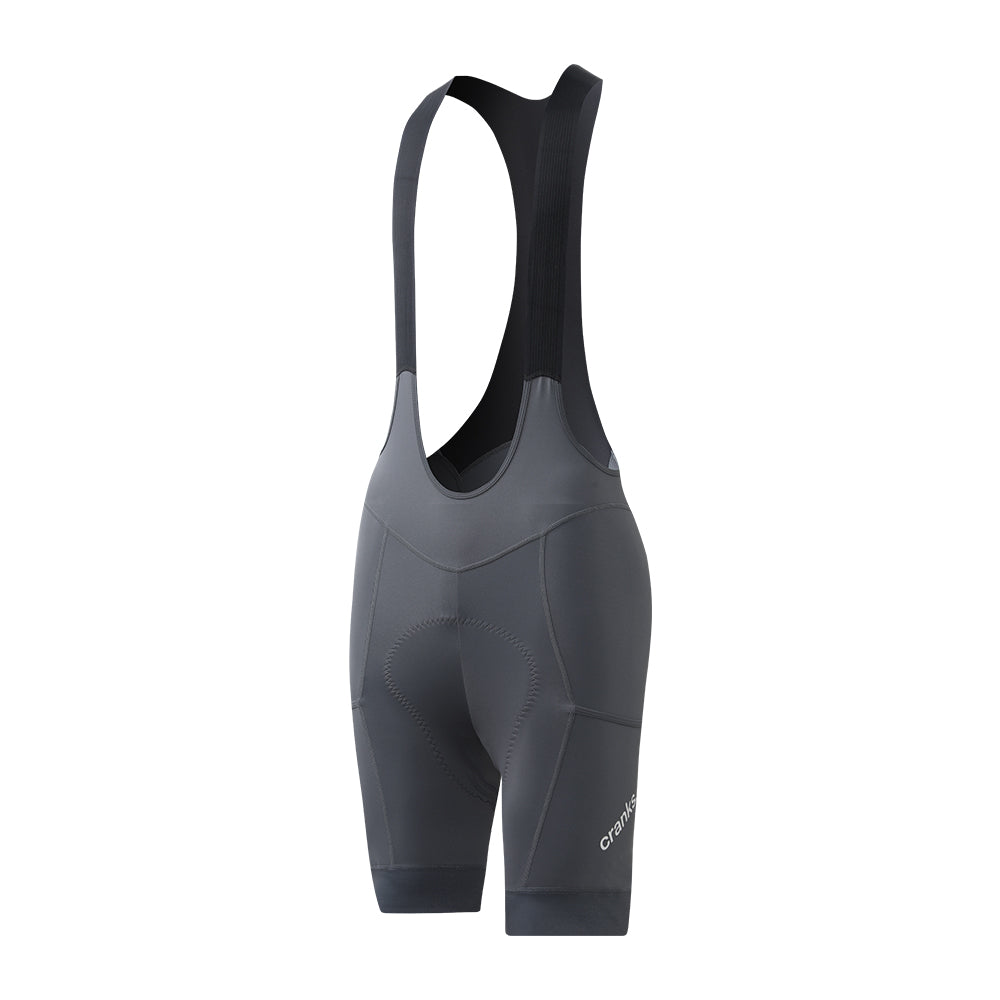Cargo Bib Shorts - Ash - Mens