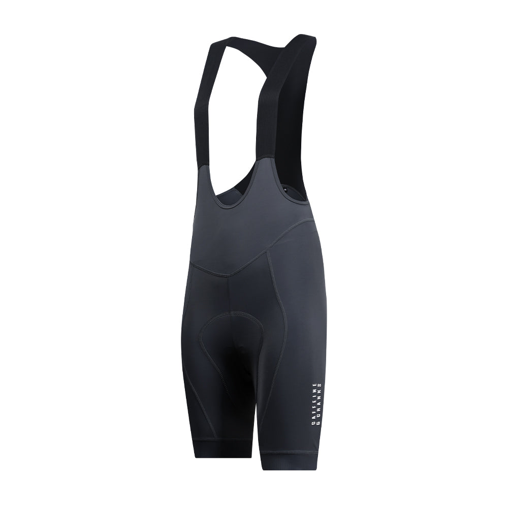 Women's Ash Core Bib Shorts cycling bib shorts – back view | Caffeine & Cranks Australia