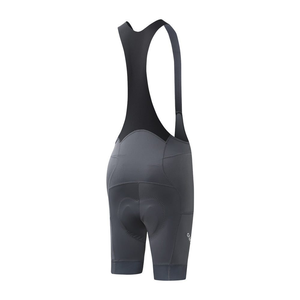 Cargo Bib Shorts - Ash - Mens