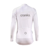 Women's Sandline Pinnacle Thermal Jersey thermal cycling jersey – back view | Caffeine & Cranks Australia