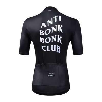Men's Bonk Club Jersey cycling jersey – back view | Caffeine & Cranks Australia