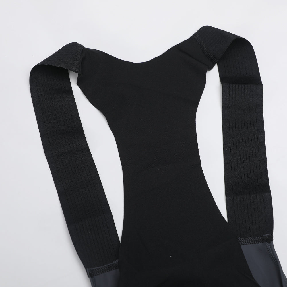 Women's Ash Core Bib Shorts cycling bib shorts – detail view | Caffeine & Cranks Australia