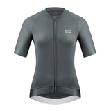 Women's Slate Pinnacle Jersey cycling jersey – front view | Caffeine & Cranks Australia