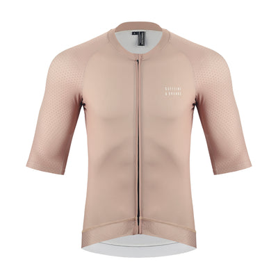 Men's Clay Pinnacle Jersey cycling jersey – front view | Caffeine & Cranks Australia