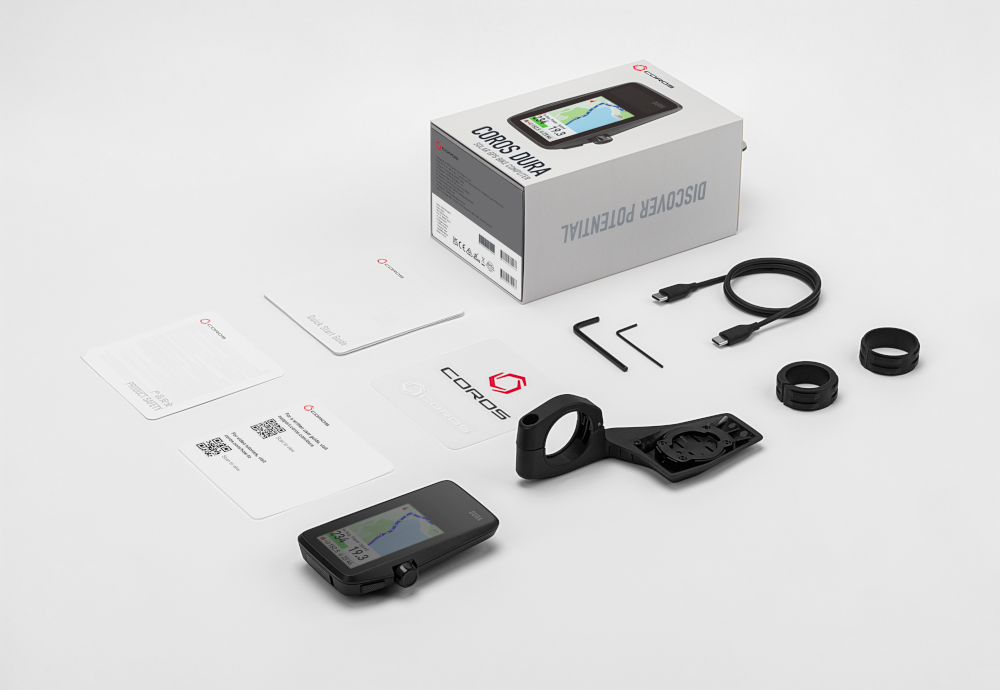 COROS DURA Solar GPS Bike Computer