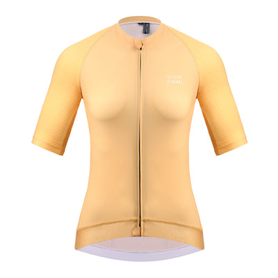 Women's Rust Pinnacle Jersey cycling jersey – front view | Caffeine & Cranks Australia